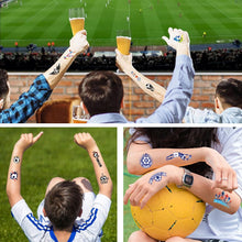 10 Sheets Football Temporary Tattoos for Kids,Waterproof Fake Tattoos,Kids Tattoo Stickers for Boys Girls Fans Children's Tattoo Stickers Birthday Loot Party Bag Filler Favors (Football Tattoos)