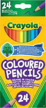 CRAYOLA Colouring Pencils - Assorted Colours (Pack of 24)  A Must-Have for All Kids Arts & Crafts Sets  Ideal for Kids Aged 3+