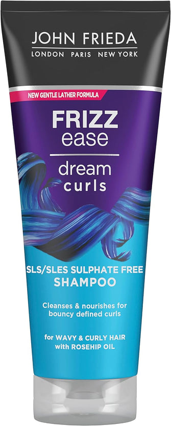 John Frieda Frizz Ease Dream Curls Curl-Defining Conditioner 250ml, Anti-Frizz Conditioner Curly And Wavy Hair