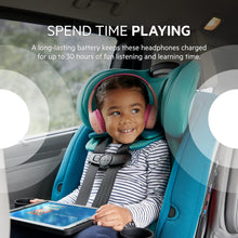 Belkin SoundForm Mini Kids Wireless Headphones with Built in Microphone, On Ear Headsets Girls and Boys For Online Learning, School, Travel Compatible with iPhones, iPads, Galaxy and more - Pink