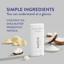 Native Deodorant - Natural Deodorant Made without Aluminum & Parabens - Coconut & Vanilla