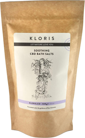 KLORIS Soothing 1000mg CBD Bath Salts (500g Bag)