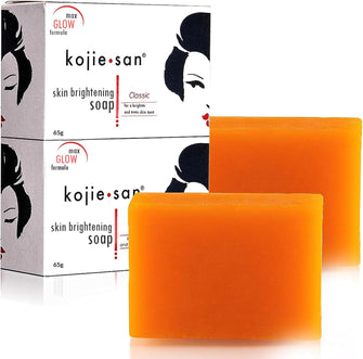 Kojie San Skin Brightening Soap - Classic 65g x 2, Double Pack