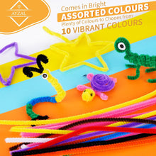 125 Pack Multi Colour Pipe Cleaners Chenille Stems Flexible Strong Suitable for Arts & Craft, DIY Designs