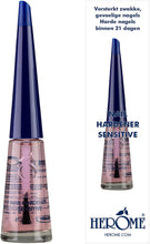 Herome - Nail Hardener Sensitive 10ml  With Keratin, Nail Strengthener for Sensitive & Weak Nails, Strengthening Treatment, Hardening Nail Polish, for quick Nail Growth