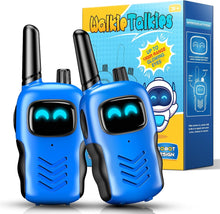 GrriopiWalkie Talkies, Toys for 3-12 Year Old Boy Gift for 4 5 6 Year Olds Boys Toys Age 5 6 7 8 9 Walkie Talkie Kids Toys Age 3 4 5 6 7 Sensory Toys Outdoor Toys Walky Talky Camping Accessories Blue