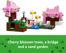 LEGO Minecraft The Cherry Blossom Garden Toy for 8 Plus Year Old Boys & Girls, with a Sunny Character Figure, Sniffer, Zombie and Bees, Hands-on Video-Game Set, Gamer Gift for Kids 21260