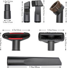 6 Piece Set Vacuum Attachments Henry Hoover Accessories Nozzle Crevice Tool for 35mm to 32mm Caliber Henry Hoover Parts,Compatible with Henry Hoover Attachments
