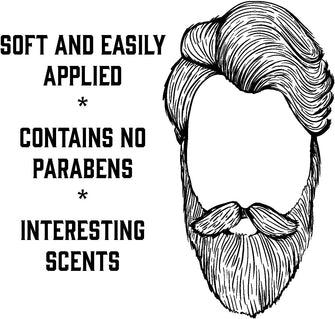 Grizz Soft Beard Balm  70g  Beard Moisturiser  Beard Wax  Beard Cream  Shea Butter & Bees Wax  Jojoba Oil & Argan Oil  (Blue Raspberry)