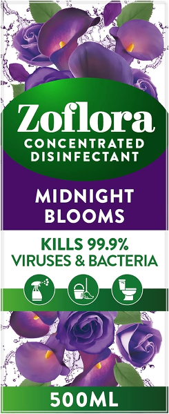 Zoflora Midnight Blooms Concentrated Multipurpose Disinfectant Liquid