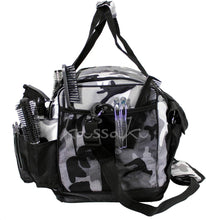 Hairdressing Designer Session Bag Large Mobile Hairdresser Barber Kit Holder in Grey