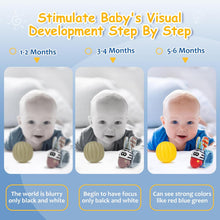 Joyreal Baby Toys 0-6 Months, 10pcs Newborn Sensory Toys Set, Baby Musical Caterpillar Toys, Rattles, Ribbons, Baby Essentials Baby Sensory Box, Newborn Baby Gifts for 3 6 9 12 Months