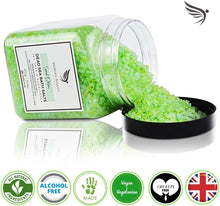 Foot Spa Salts With Tea Tree Oil - Made in UK (450g) Natural Dead Sea Salts for Women, Men. Tea Tree Foot Soak Aromatherapy Bath Salts