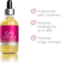 Hairfinity Botanical Hair Oil - Growth Treatment for Dry Damaged Hair and Scalp with Jojoba, Olive, Sweet Almond Oils and More - Silicone and Sulfate Free 1.76 oz