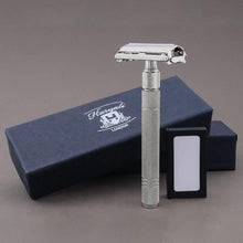 Haryali London Butterfly Safety Razor - Double Edge Safety Razor - Steady Grip Handle - Metal and Steel Finish - Reusable Safety Razor - Women and Men Suitable