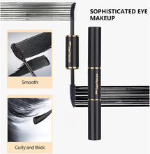 HERBENJOY Brown Mascara Waterproof Mascara Curling Lash Mascara Flake Free Colorful Long-Lasting Mascara For Sensitive Eyes, Double-Ended Mascara With Small And Large Brush (Brown)