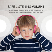 Belkin SoundForm Mini Kids Wireless Headphones with Built in Microphone, On Ear Headsets Girls and Boys For Online Learning, School, Travel Compatible with iPhones, iPads, Galaxy and more - Pink