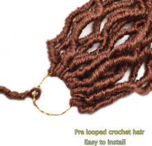 JHZHONG 8Packs nu faux locs crochet Hair 36 Inches Pre-looped Goddess Locs Crochet Hair Soft Dreadlocks Synthetic Hair Extensions 12strands/Pack(350)