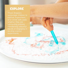 Inspire My Play 6 x Natural Pipettes for Children - Pipettes Dropper for Kids - Sensory Toys and Accessories for Messy Play