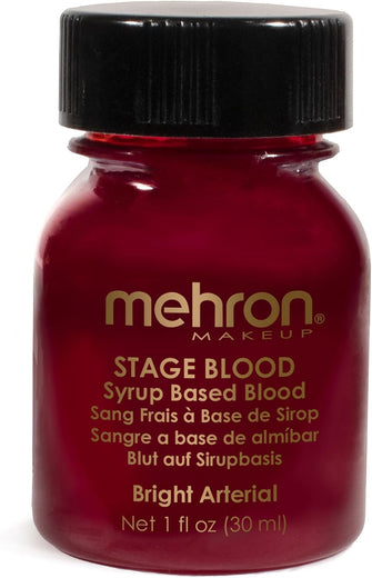 Mehron Makeup Stage Blood (1 oz) (Bright Arterial)