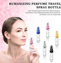 KALIONE 5 Pcs Perfume Atomiser Refillable Mini Spray Bottle Travel Perfume Bottle Perfume Atomizers Refillable Spray Bottle for Travel Small Empty Sample Containers Bottle