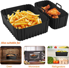 Silicone Air Fryer Liners for Philips Dual Basket Air Fryer 3000 Series 6L/3L, Reusable Dual Airfryer Liners Air Fryer Accessories for Philips Dual Basket Airfryer NA350/00