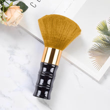 MEGAVOW Hairdresser Neck Brushe, Neck Duster, Professional Barbers Brush Cleaning Hairbrush Salon Hairdressers Accessories for Face, Neck (Yellow)