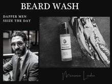 Maneman London Beard Wash  Moisturises, Cleans and Conditions Beard Natural and organic  Argan, Jojoba & Aloe Vera oil Vitamin e  Mens Gift (60mL)