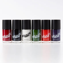 Halloween Nail Polish by Moon Terror  14ml  Midnight Black  SFX Make up, Special effects Make up, Nail Varnish