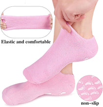 Foot Moisturiser Socks Cotton Gloves Moisturising Gloves Cotton Gloves for Dry Hands Beauty Infusion Gel Moisturizing Softens Cracked Hands & Feet Overnight Hydrating Socks(Pink)