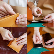 Leather Repair Kit 11PCS Leather Sewing Tools Waxed Thread and Needles for Fabric Sewing Upholstery Tools for Sofas Carpet Furs Sewing