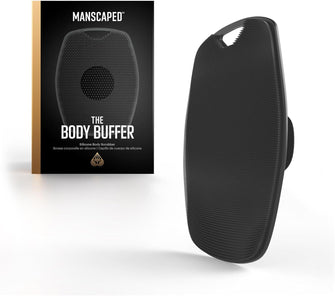 MANSCAPED The Body Buffer Premium Silicone Scrubber for Nourishing, Cleaning & Exfoliating Your Skin - Lather Boosting Bristles with Ergonomic No-Slip Handle, Long-Lasting & Easy to Clean (1-Pack)