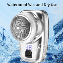 Mini-Shave Portable Electric Shaver,USB Rechargeable Electric Razor for Men,IPX6 Waterproof Electric Razor, Easy to Use Suitable for Boyfriend, Father, Father-in-Law, Travel Suit