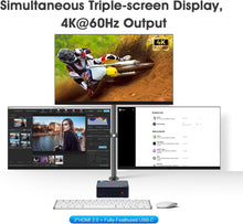 BOSGAME Mini PC Intel 12th N100 Mini Computers 16GB DDR4 512GB SSD Windows 11 Pro Mini Desktop PC, Dual HDMI,4USB Gen3.2,Type-C, WiFi5, BT4.2, 2.5G LAN