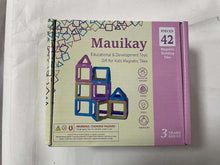 Magnetic Tiles Baby Toys, 42PCS Magnetic Building Blocks for 2 3 4 5 6 7 8+ Year Old Boys Girls, Sensory Toys STEM Educational Toys Magnetic Tiles for Kids 2-3 Year Old Girl Christmas Birthday Gifts