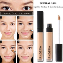 ONEKLIK Phoera Full Coverage Concealer Highly Pigmented Matte Finish Flawless Concealer Cream for Dark Circles Under Eye Makeup Cream Moisturiser Helps Control Excess Oil (102 Neutral)