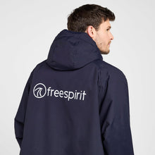 FREESPIRIT Aquarobe Pro Jacket with Hood, Deep-Pile Fleece Lining & 2 Zipped Pockets, Waterproof & Oversized Unisex Drying & Changing Robe, Watersports, Wild Swimming, Surfing, 5000mm HH
