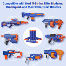 AMOSTING 100PCS Refill Foam Darts Bullets for Nerf N-Strike Elite 2.0 Series,Compatible with All Elite Blasters-Blue