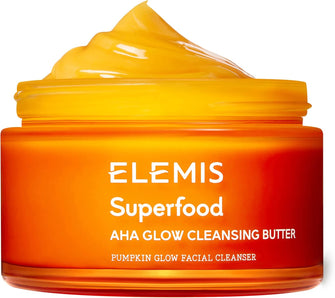 ELEMIS Superfood AHA Facial Cleanser to Brighten & Nourish Skin, Gentle Double Cleansing, Anti-Wrinkle, Hydrating Formula Removes Makeup & Leaves Plump, Healthy & Glowing Complexion