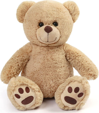 LotFancy 30cm Brown Teddy Bear Stuffed Animal, Cute Plush Teddy Bear Toy, Gift for Kids, Toddlers, Boys and Girls, Easter Decoration