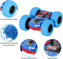 m zimoon Pull Back Car, Inertia Monster Truck Toy Cars Double-Sided Friction Powered Vehicles Push and Go Vehicle Min Car Rubber Wheels Cars Toys Birthday Gifts for 3-7 Years Old Kids Boys Girls