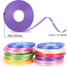 50m x 2 Rolls Baby Pink Ribbon for Balloons Curling Ribbon Balloons Ribbon, Balloons String Ribbon for Gift Wrapping Christmas Birthday Crafts Wedding Party Balloons Decoration Ribbon Pink 5mm