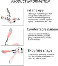 Eyelash Curler,with 10 Refill Pads Professioner Lash Curler,Makeup Curling Tools for Women 2Pcs