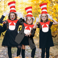 iZoeL Cat In The Hat Costume For Boys Girls World Book Day Costumes For Kids 2025 - Cat Character Wbd Fancy Dress Ideas For Childrens Carnival Costume Cat Costume