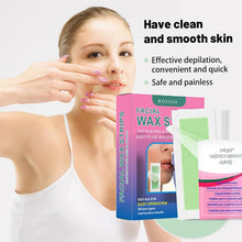 Hair removal wax sticks, portable and convenient hair removal tablets are used for facial eyebrows, upper lips and cheeks (30 hair removal wax sticks +3 packages of hair removal paper towels)