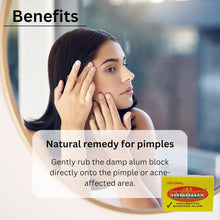 Natural Alum Blocks Wet Shave Bloc for Shaving Soothing Aftershave Solution - Pack of 3 Razor Burn Relief for Sensitive Skin Travel Friendly Post-Shave Stone Antiseptic Astringent