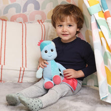 In The Night Garden Iggle Piggle Talking Teddy Bear, Cbeebies Cute & Sensory toys. Comforting sounds. Kids Toys and Baby toys 0-6 months, Blue