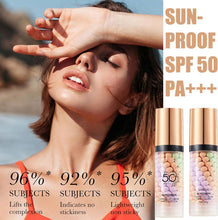 Primer Makeup with SPF 50, Sun Proof Professional Make Up Primer For Face, Hydrating Isolation Cream Colour Corrector Makeup Primer, Waterproof & Long Lasting (50SPF Sun-Proof)