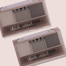 Lamel The Brow Bar - Brow Creator Kit - Universal Shades - Cruelty-free - Mid Brown N. 401 4,5 g