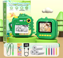 Gofunly Kids Camera Instant Print, 2.4'' Instant Camera for Kids with 32G Card & Print Photo Paper, 1080P HD Video Kids Digital Toddler Toy Camera, Christmas Birthday Gifts for Boys Age 3-12 Years Old